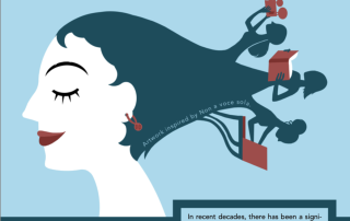 Beitrag Telling Her Story, Telling Herstory. Beitragsbild aus dem Flyer